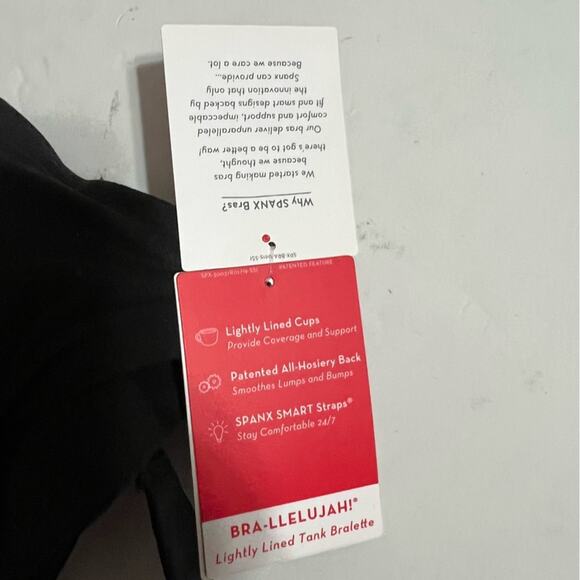 SPANX Bra-Llelujah Lightly Lined Tank Bralette Size Medium - Picture 9 of 11